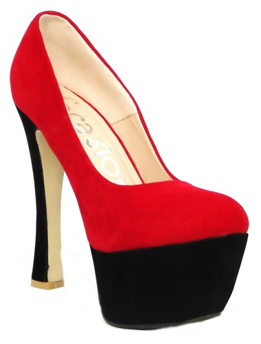 Scarpe donna rosse - da, nere