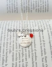 Collana Biancaneve Snow White Once Upon A Time regina cattiva mirror mela apple