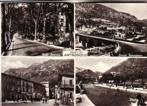 Antrodoco viaggiata 1956 - ,
