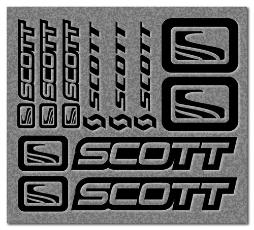 Adesivi scott set - adesivi,