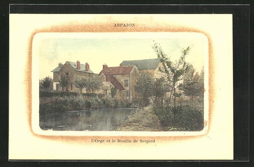 Cpa arpajon orge et le - cpa, l´orge