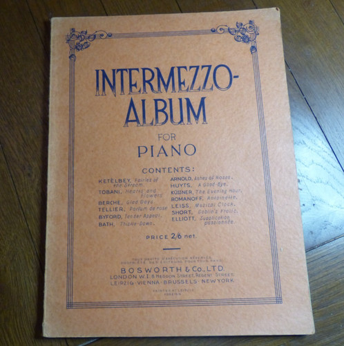 Album intermezzo per - intermezzo,