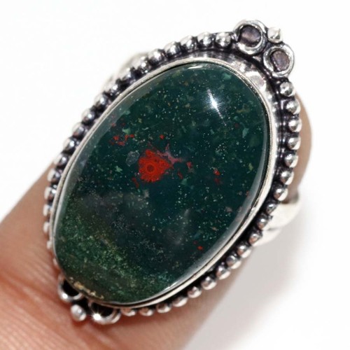 Anello pietra sangue - di,