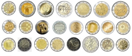 Euro commemorativi 2005 2026 - 2, 2005-2026