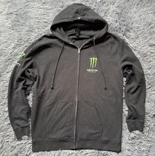 Felpa con cappuccio e zip intera Monster Energy 2XL Scatena la Bestia