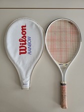 Racchetta Tennis Vintage Wilson Rainbow con Custodia Originale - Midsize