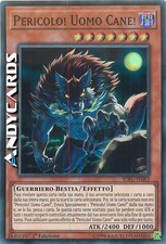 PERICOLO! UOMO CANE! • (Danger! Dogman!) • Super R • SOFU IT083 • 1Ed • Yugioh!