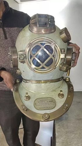 Casco subacqueo vintage us - 18",