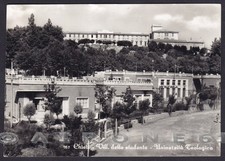 CHIETI CITTÀ 45 CASA STUDENTE - UNIVERSITÀ TEOLOGICA Cartolina FOTOG. viagg 1954