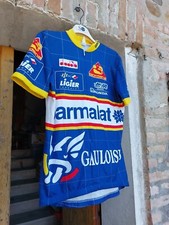 MAGLIA BICI CICLISMO GIORDANA Anni 90 Parmalat SHIRT BIKE L Vintage Gauloises F1