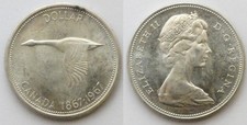 CANADA - 1 Dollaro 1967