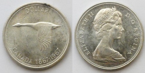Canada dollaro 1967 - 1,