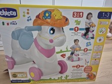 CHICCO RODEO CAVALLO A DONDOLO (PATTINI O RUOTE) COLORI E SUONI