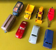 Modellini rari Lesney Matchbox anni '50/'60 auto camion furgoni barche