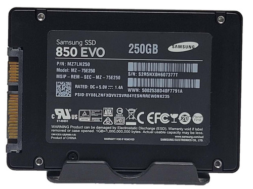 Samsung 850 evo 250 5 - 850, 2,5"