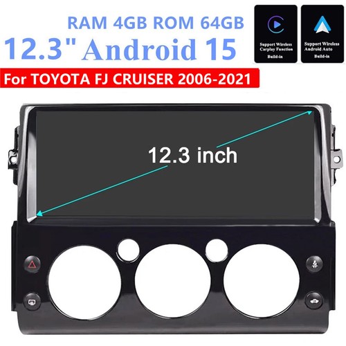 Autoradio android15 64g - android15, 12,3"