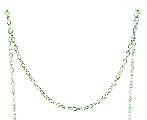 Collana oro bianco carati - oro,