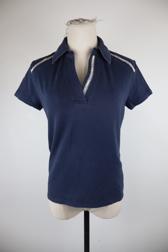 Trussardi ladies cotton polo - cotton,