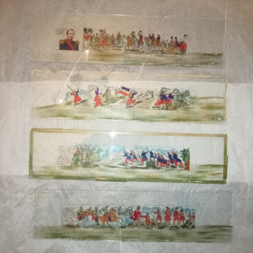 Lot plaques pour lanterne - pour,