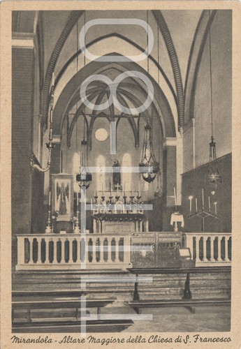 Mirandola altare maggiore - -,