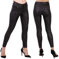 Pantaloni donna ecopelle