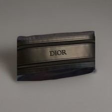 Dior borsa da toeletta blu