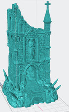 Torre dei dadi chiesa gotica -