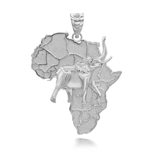 Elefante mappa africa - elefante, in