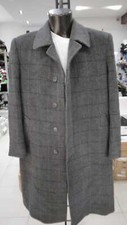 CAPPOTTO TADON Usato Misto Lana Uomo Man Grigio Scuro tg 52 GC325LZ