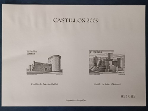 Spagna test calcografico