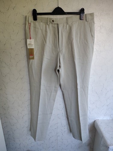 Pantalone uomo lino dritto - m&s,