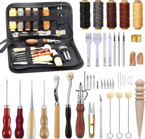 Kit lavorazione pelle - lavorazione, pelle,kit