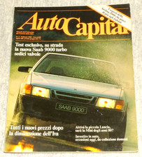 AUTOCAPITAL FEBBRAIO 1985 SAAB