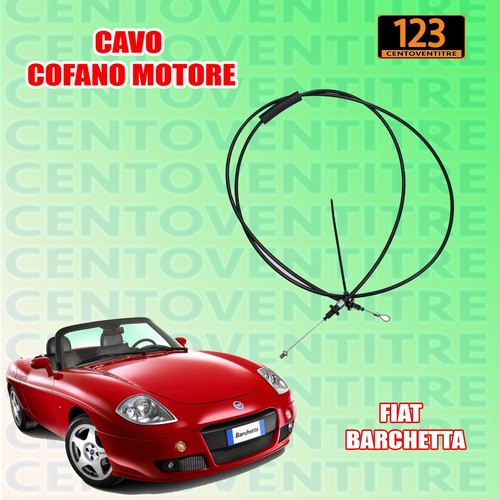 Cavo apertura cofano motore - cavo,