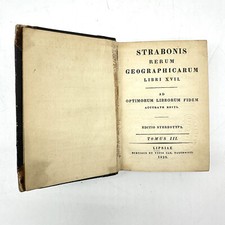 1829 Strabonis Rerum