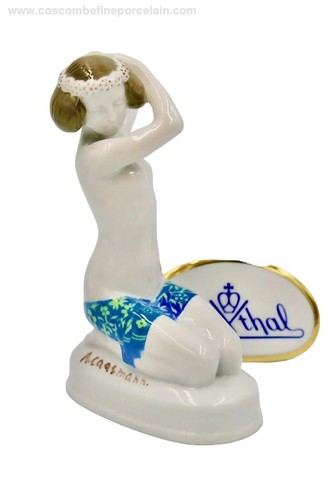 Stupenda statuina porcellana