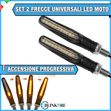 COPPIA FRECCE DUCATI MULTISTRADA 1200 PROGRESSIVE ACCENSIONE DINAMICA ARANCIONE