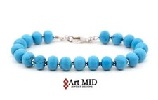 Bracciale argento 925 turchese
