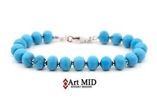 Bracciale argento 925 turchese