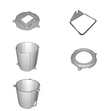 Slide Duplicator Mount Compatible with Canon 50mm F/1.8 STM Lens