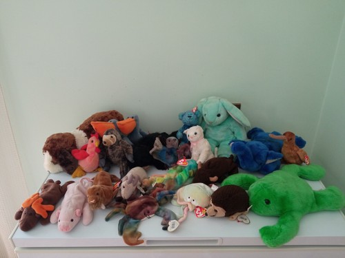 Lotto peluche beanie babies - lotto, ty