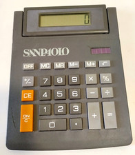 grande CALCOLATRICE solare da tavolo SAN PAOLO banca - promozionale