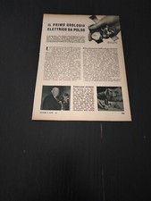 1952 IL PRIMO OROLOGIO ELETTRICO DA POLSO LIP PRESENTAZIONE FUNZIONAMENT ANNI 50