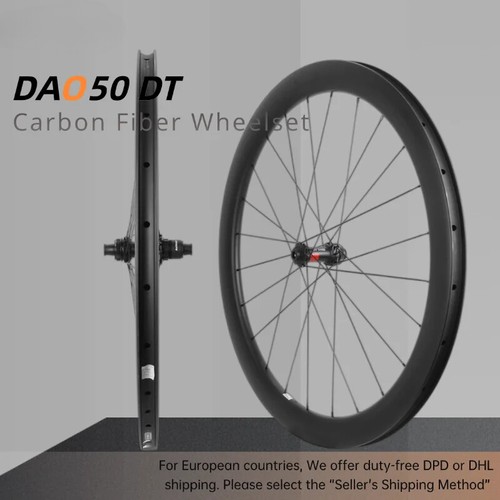 Set ruote carbonio disco