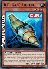 R.B. GA10 DRILLER (R.B. Ga10 Perforatore) • Super R • DUAD EN090 • 1Ed • Yugioh!