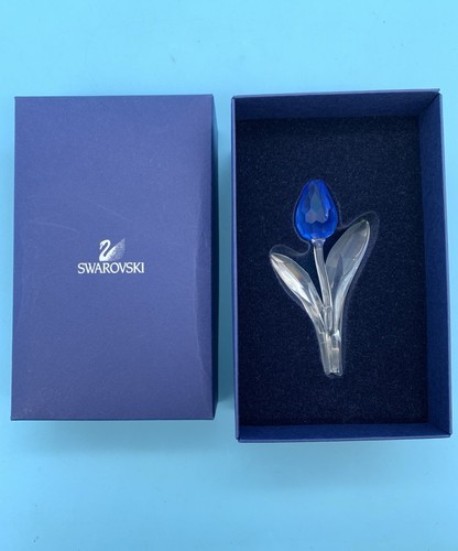 Swarovski crystal blue tulip - ,