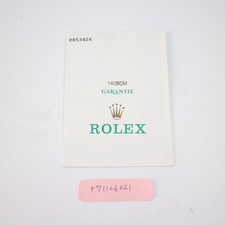 ROLEX 14060 Submariner carta originale r71126021