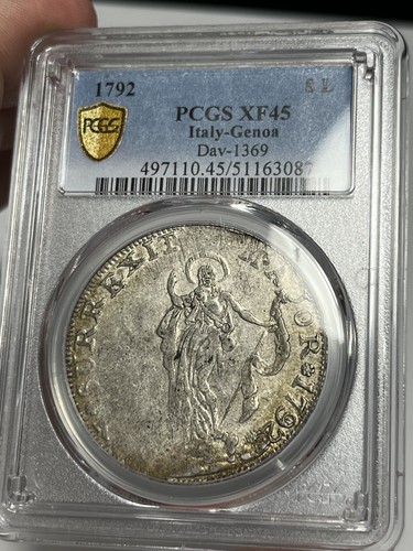 1792 italia genova lire - 1792, 8