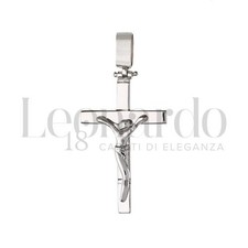 Ciondolo crocifisso uomo oro