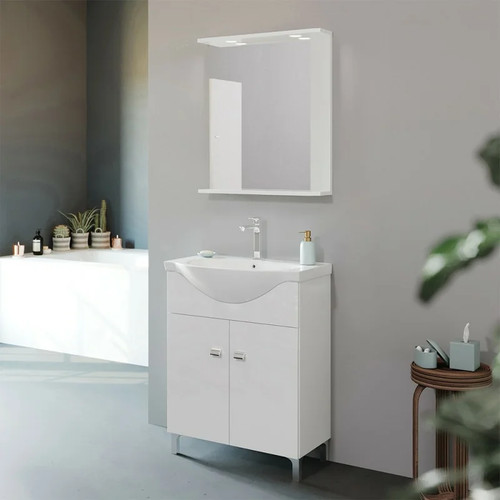 Mobile bagno terra cm - mobile,